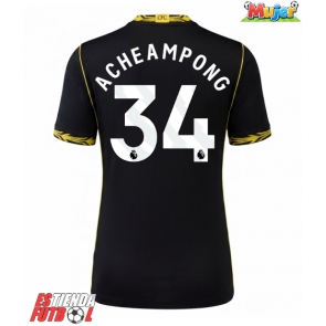 Chelsea Josh Acheampong #34 Segunda Equipación Mujer 2026-27 Manga Corta
